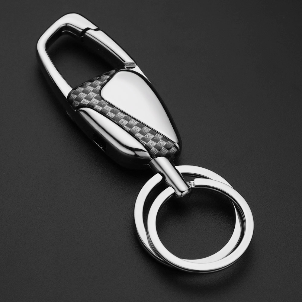 Personalized Keyring Double Sw - Initial Ring Custom 评论和价格
