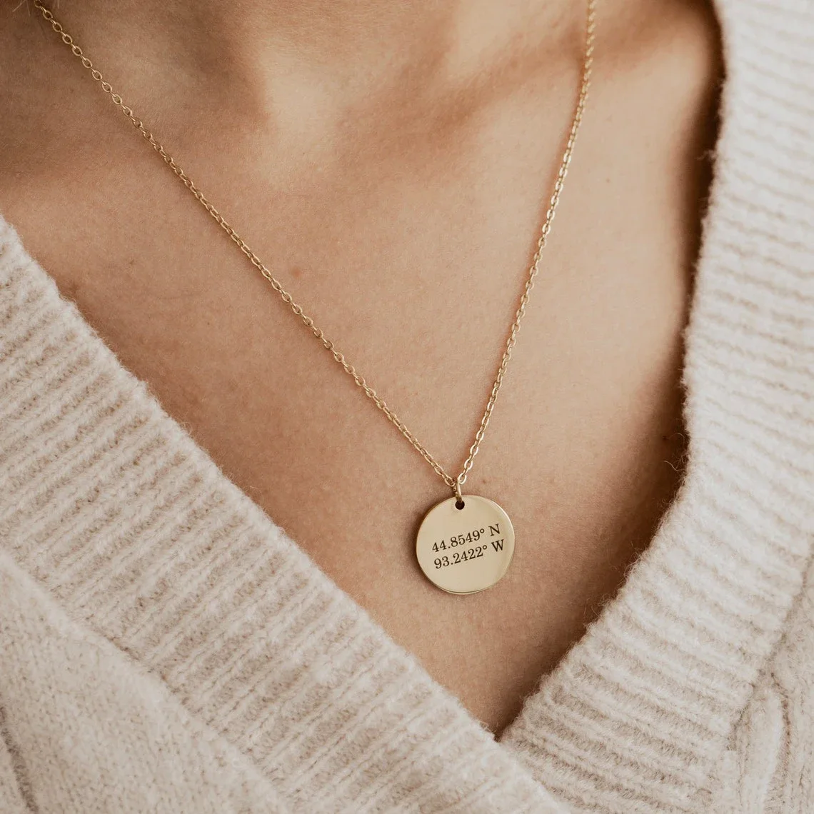 Custom Engraved Names Date Sta - Birth Flower Necklace 评论和价格