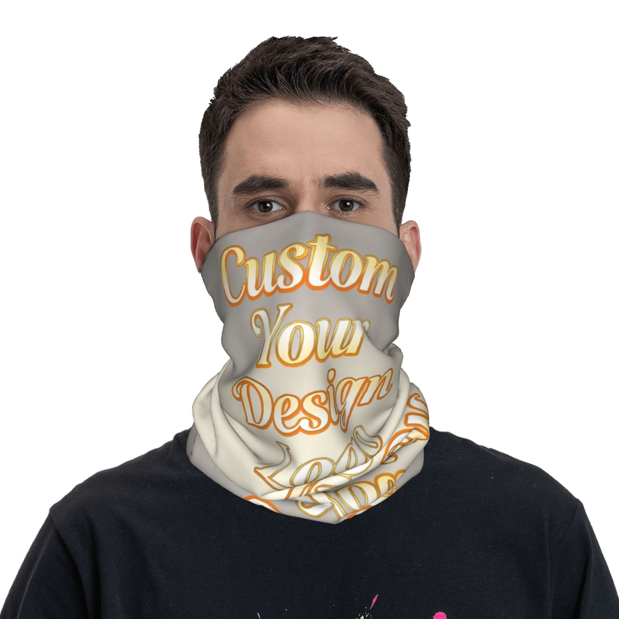 Custom Your Photo Name Bandana - Initial Ring Custom 评论和价格