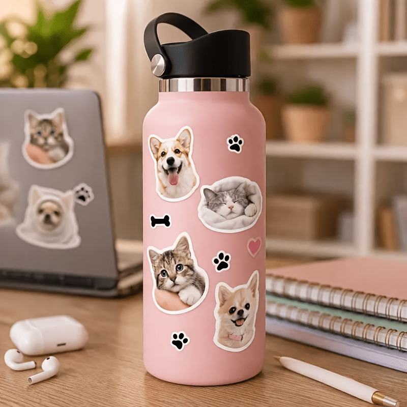 Custom cut stickers, custom ph - Pet Portrait Custom 评论和价格