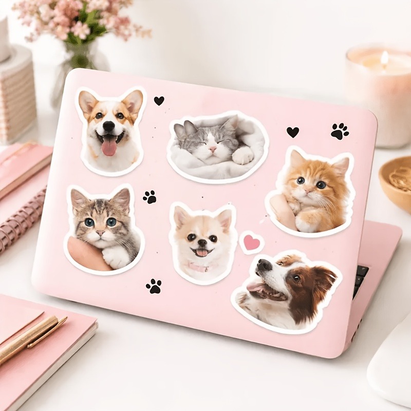 Custom cut stickers, custom ph - Pet Portrait Custom 评论和价格