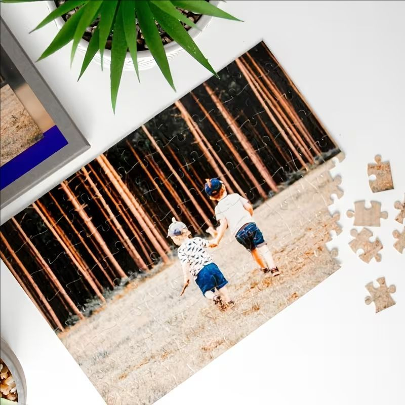 Custom Photo Puzzle Set Person - Pet Portrait Custom 评论和价格