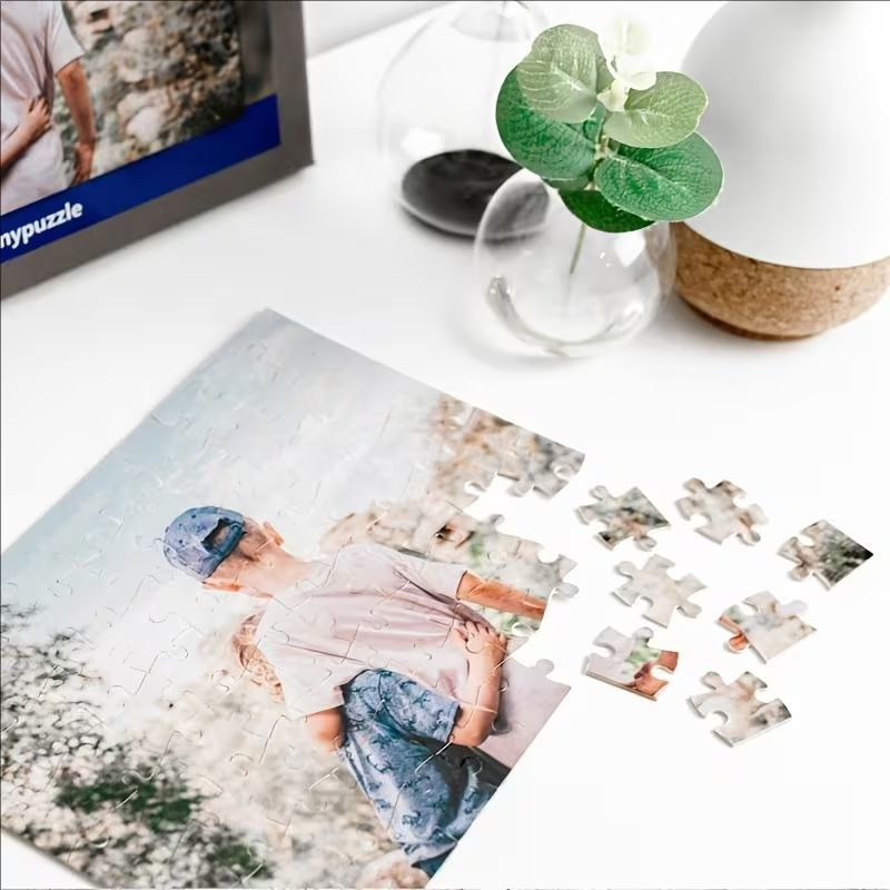 Custom Photo Puzzle Set Person - Pet Portrait Custom 评论和价格