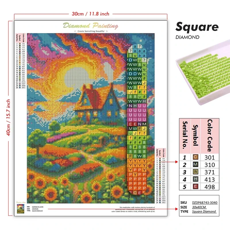 Diamond Painting Kit Maomao Ji - Photo Mosaic Print 评论和价格